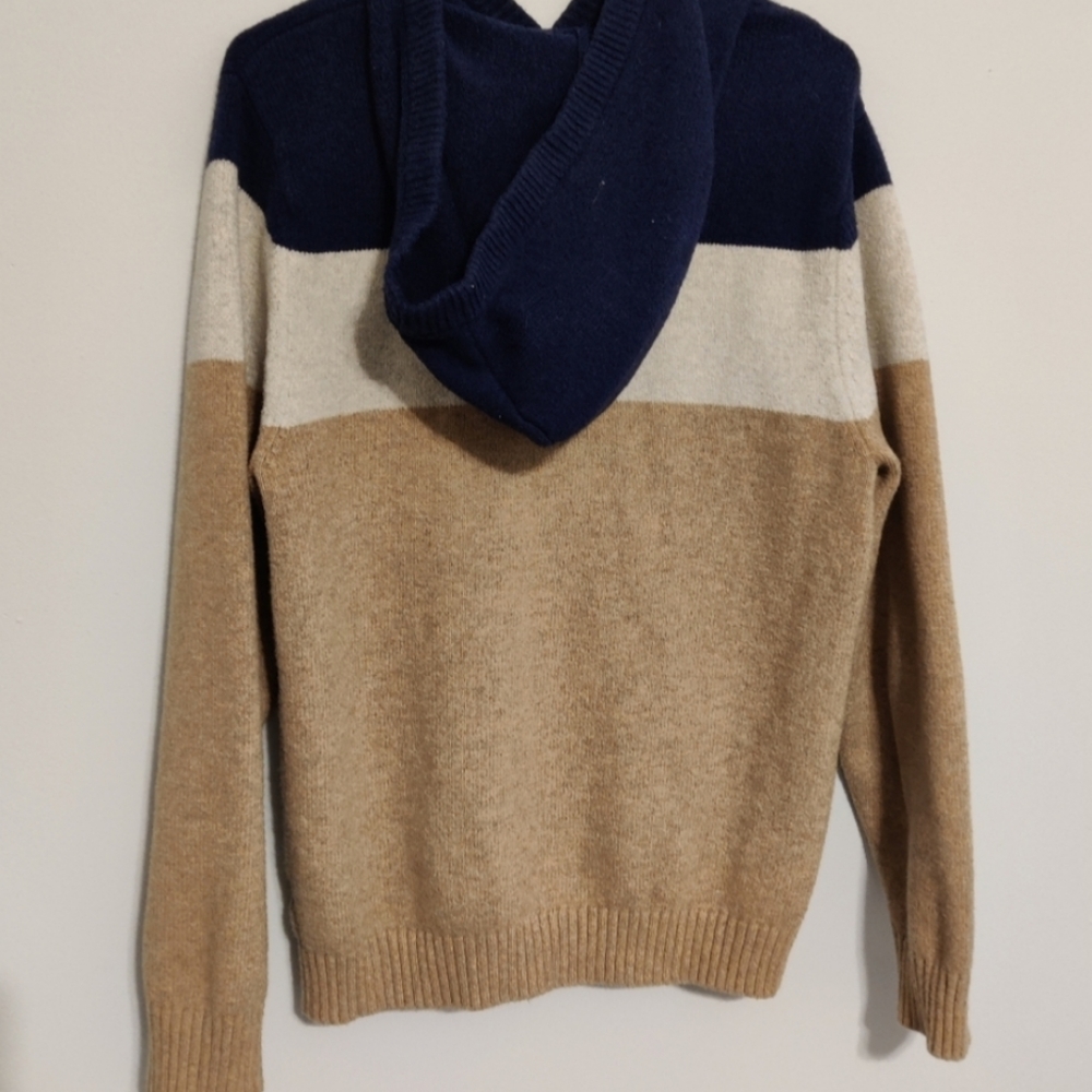 🆕️ Goodfellow & Co Sweater w/ Hoodie / Dapper Brown - Picture 3 of 4